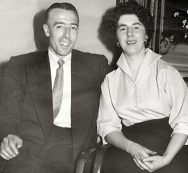 Jim and Doreen Tolley (1956)